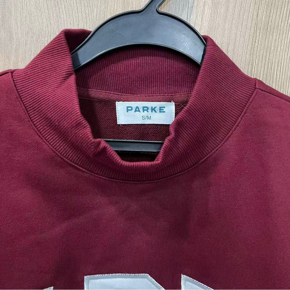 Parke Burgundy Sweatshirt for Women - Picture 5 of 5